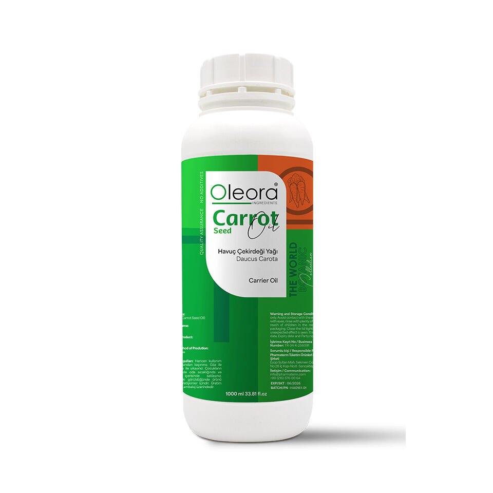 Havuç Tohumu Yağı (Carrot Seed Oil) 1000 ml Sabit Yağ